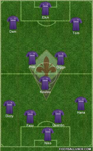 Fiorentina Formation 2017