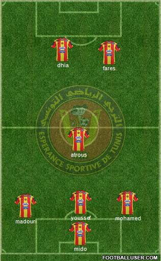 Espérance Sportive de Tunis Formation 2017