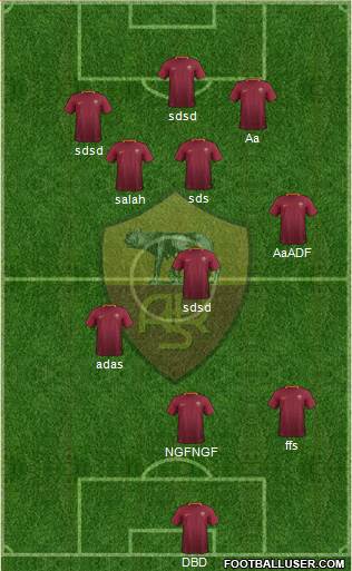 AS Roma Formation 2017