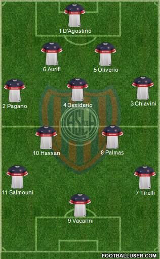 San Lorenzo de Almagro Formation 2017