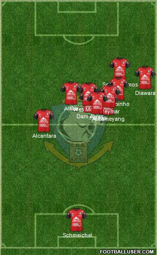 CD Antofagasta S.A.D.P. Formation 2017