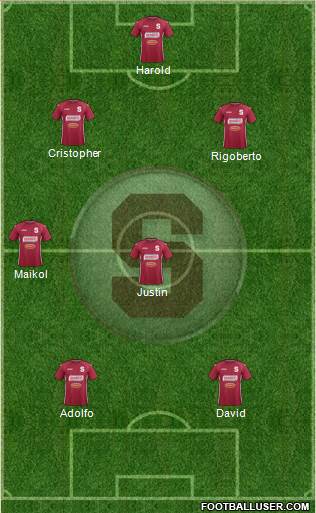 CD Saprissa football formation