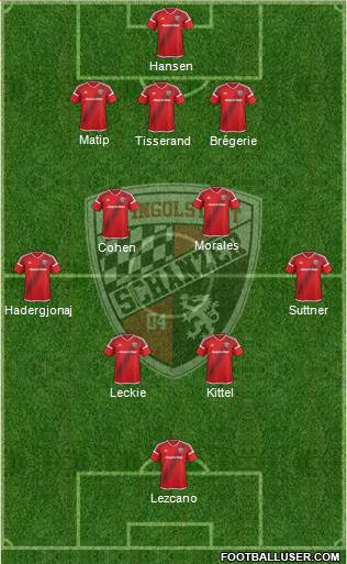 FC Ingolstadt 04 Formation 2017