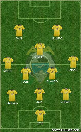 A.D. Alcorcón Formation 2017