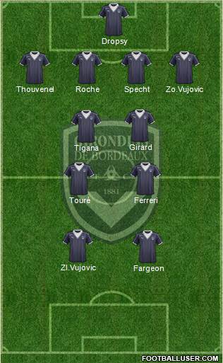 FC Girondins de Bordeaux Formation 2017