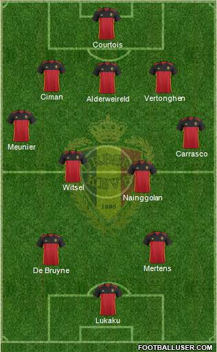 Belgium Formation 2017