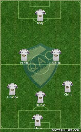 Quilmes football formation