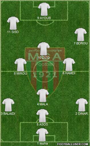 Mouloudia Club d'Alger football formation