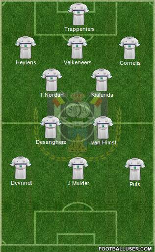 RSC Anderlecht Formation 2017