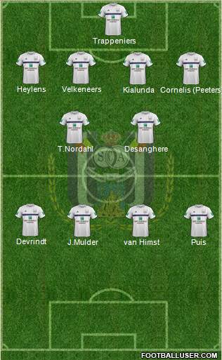 RSC Anderlecht Formation 2017
