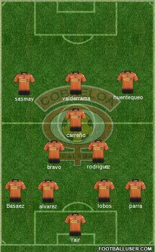 CD Cobreloa S.A.D.P. Formation 2017