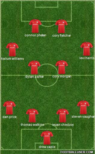 Cardiff City Formation 2017