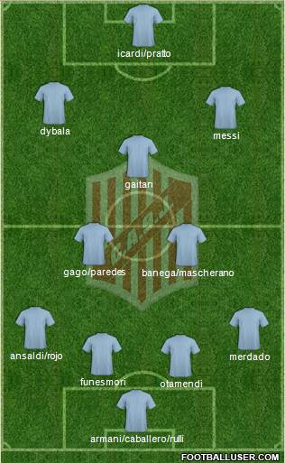 9 de Julio Formation 2017