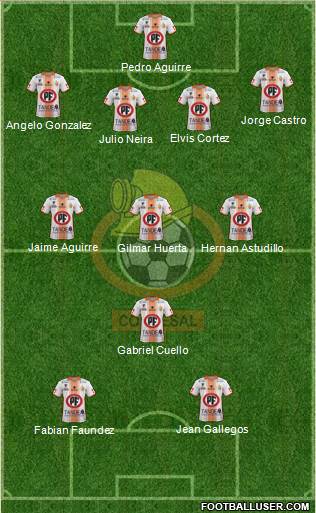 CD Cobresal Formation 2017