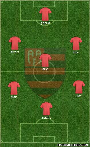 AA Flamengo Formation 2017