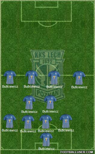 Lech Poznan Formation 2017