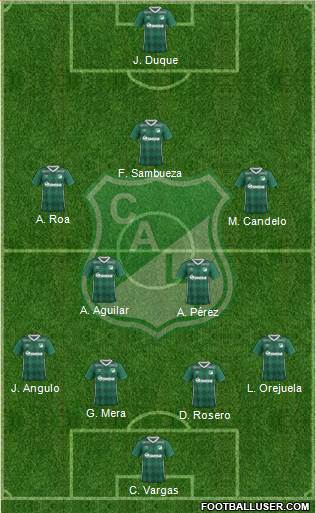 AC Deportivo Cali Formation 2017
