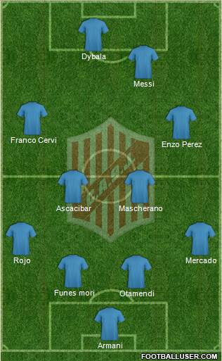9 de Julio Formation 2017