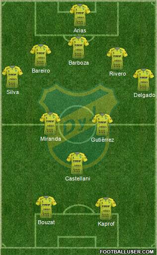 Defensa y Justicia Formation 2017