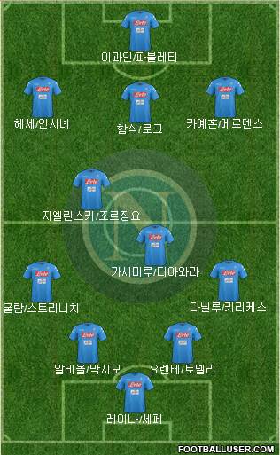 Napoli Formation 2017
