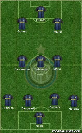 F.C. Internazionale Formation 2017