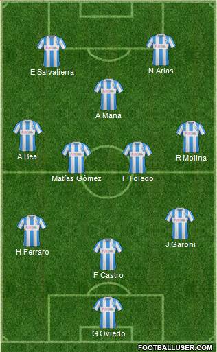 Huddersfield Town Formation 2017
