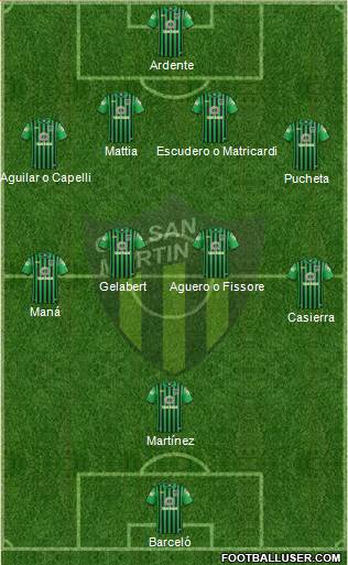 San Martín de San Juan Formation 2017