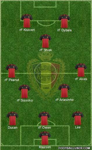 Belgium Formation 2017