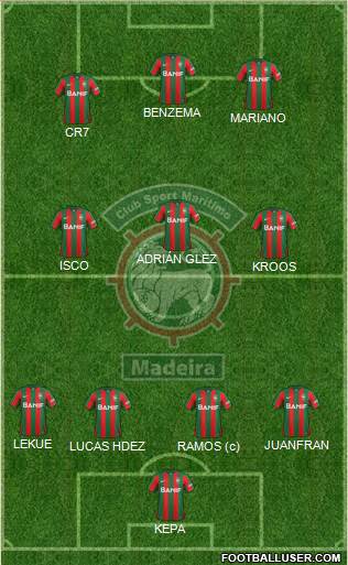Clube Sport Marítimo - SAD Formation 2017