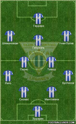 C.D. Leganés S.A.D. Formation 2017