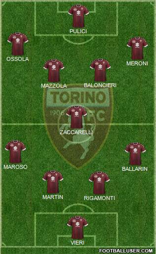 Torino Formation 2017