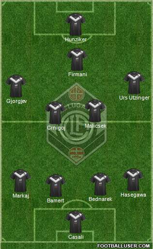 FC Lugano Formation 2017