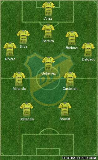 Defensa y Justicia Formation 2017