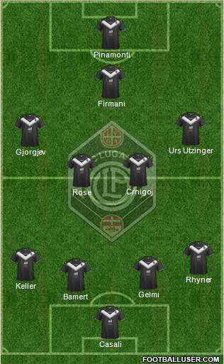 FC Lugano Formation 2017