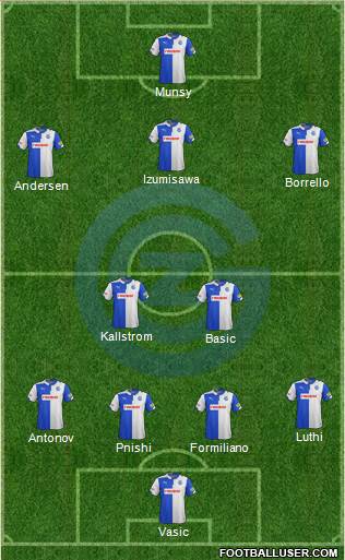 Grasshopper-Club Zürich Formation 2017