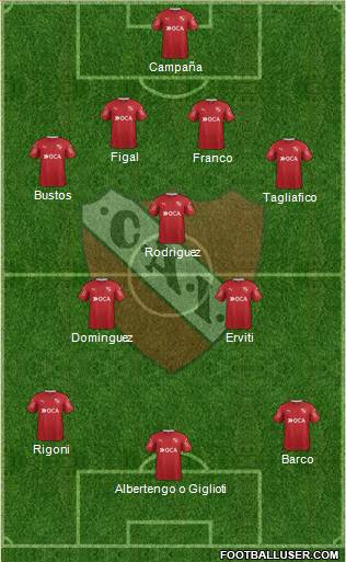 Independiente Formation 2017