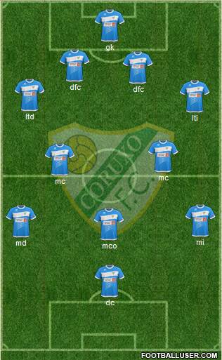 Coruxo F.C. Formation 2017