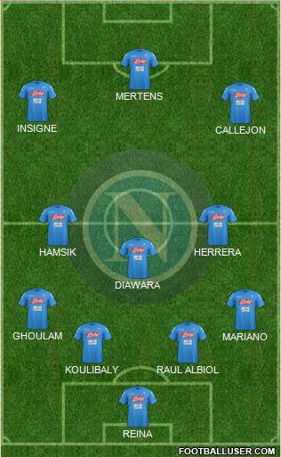 Napoli Formation 2017
