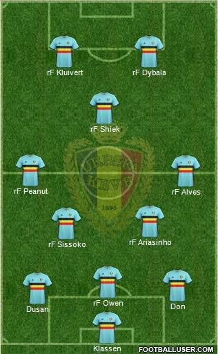 Belgium Formation 2017