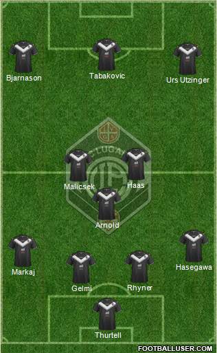 FC Lugano Formation 2017