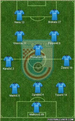 HNK Cibalia Formation 2017