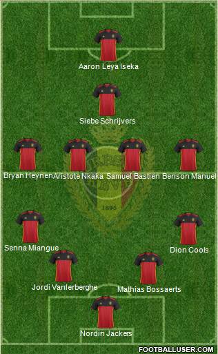 Belgium Formation 2017