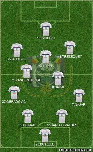 RSC Anderlecht Formation 2017
