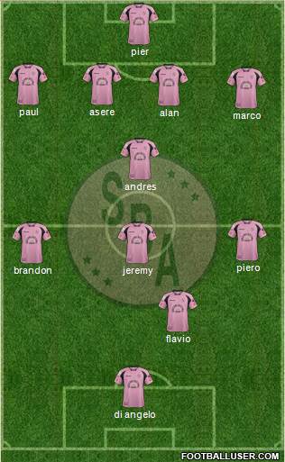 C Sport Boys A Formation 2017