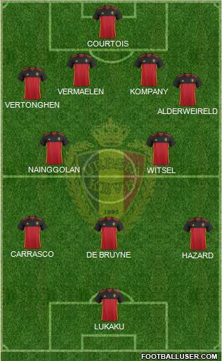 Belgium Formation 2017