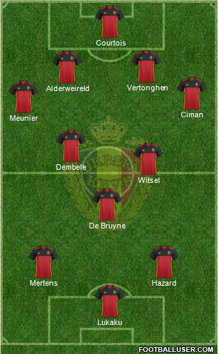 Belgium Formation 2017