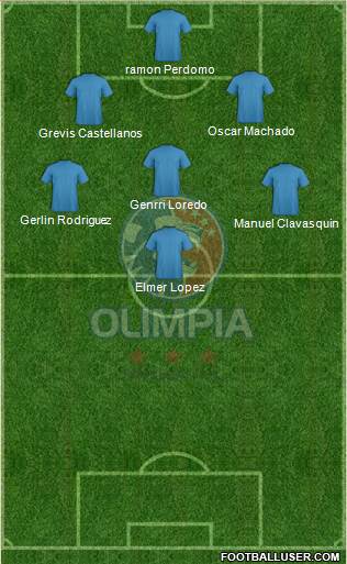 CD Olimpia Formation 2017