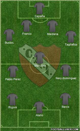 Independiente Formation 2017