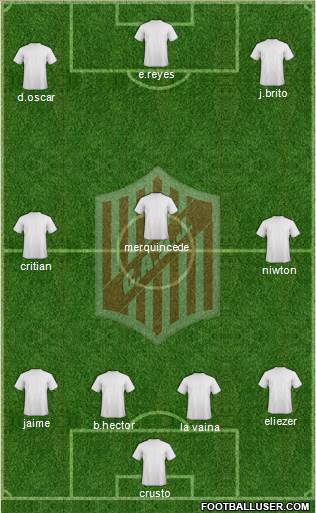 9 de Julio Formation 2017
