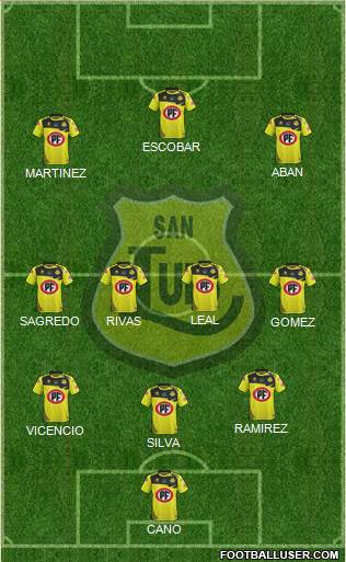 CD San Luis S.A.D.P. Formation 2017